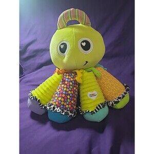 Lamaze Octotunes 2 Sensory Development Baby Toy Musical Squeak Green Octopus EUC